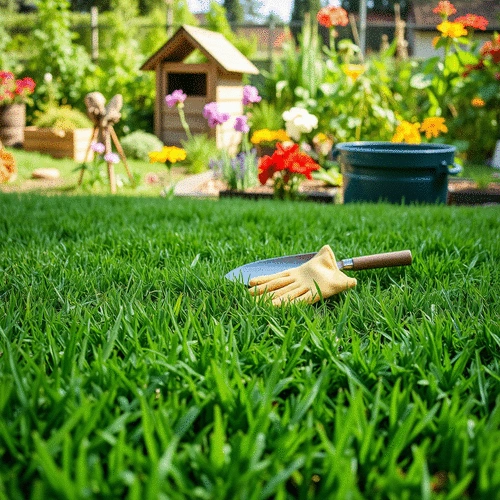 how to improve your lawn health organically
